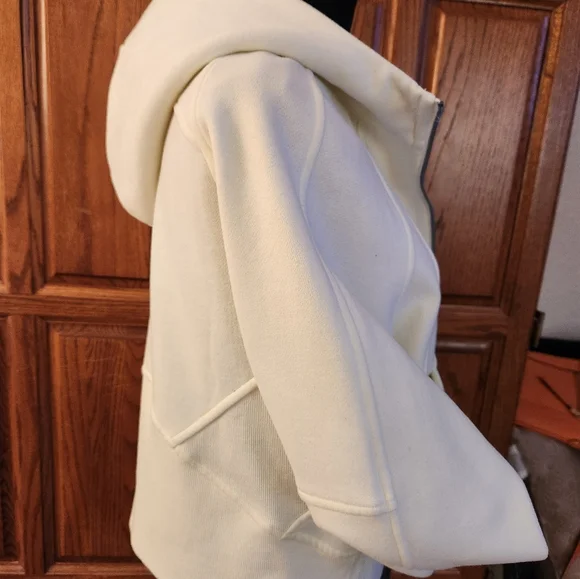 Lululemon oversized scuba full zip hoodie, color: Lemon Sorbet - Picture 8 of 14